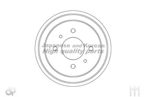 ASHUKI 1020-2101 Тормозной барабан для NISSAN FIGARO (Ниссан Фигаро) ASHUKI 1020-2101 Тормозной барабан для NISSAN FIGARO (Ниссан Фигаро)