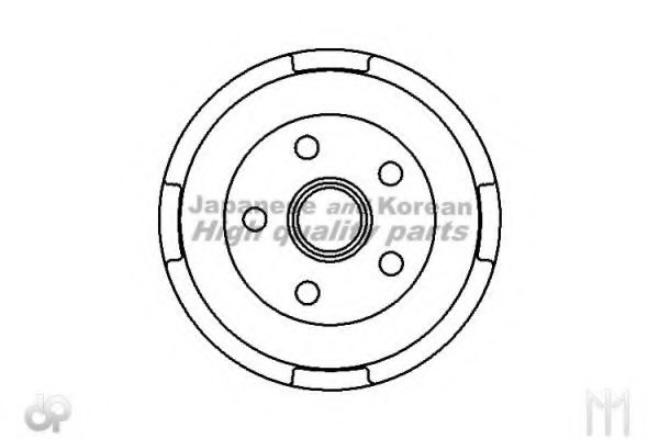 ASHUKI 1020-8003 Тормозной барабан для MAZDA 626 III (Мазда 626 3) ASHUKI 1020-8003 Тормозной барабан для MAZDA 626 III (Мазда 626 3)