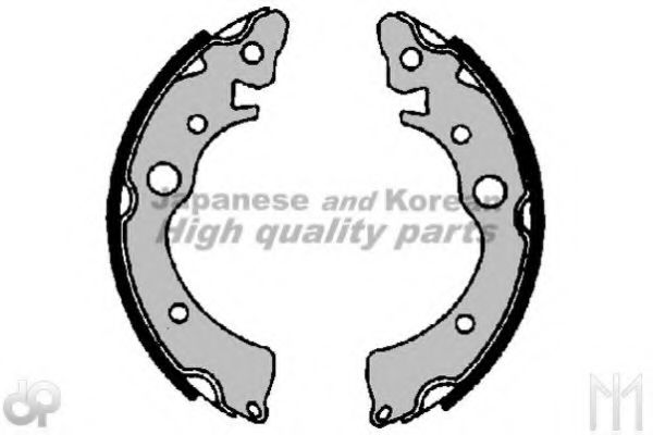 ASHUKI 1050-1204 Тормозные колодоки 