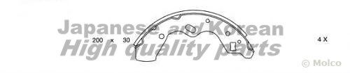 ASHUKI 1050-1403 Тормозные колодоки для MAZDA (Мазда) ASHUKI 1050-1403 Тормозные колодоки для MAZDA (Мазда)