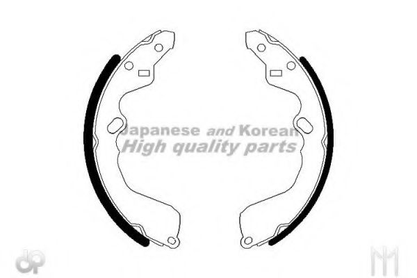 ASHUKI 1050-7130 Тормозные колодоки для KIA CREDOS (Киа Cрэдос) ASHUKI 1050-7130 Тормозные колодоки для KIA CREDOS (Киа Cрэдос)
