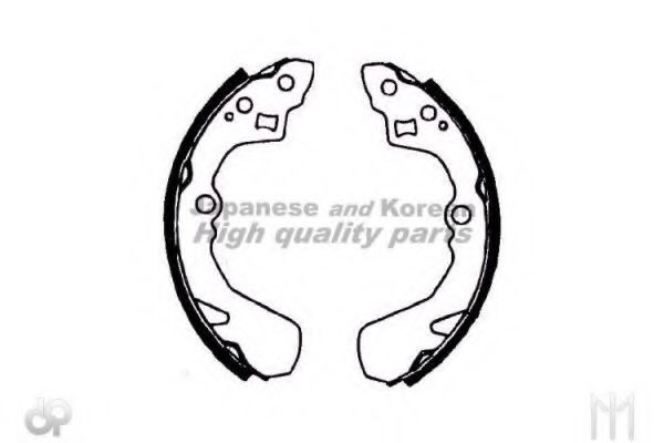 ASHUKI 1050-7208 Тормозные колодоки для TATA INDICA (Тата Индиcа) ASHUKI 1050-7208 Тормозные колодоки для TATA INDICA (Тата Индиcа)