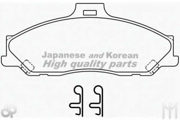 ASHUKI 1080-3503A Тормозные колодки для MAZDA PROCEED/DRIFTER (Мазда Просид/дрифтэр) ASHUKI 1080-3503A Тормозные колодки для MAZDA PROCEED/DRIFTER (Мазда Просид/дрифтэр)