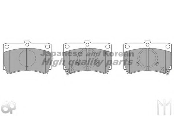 ASHUKI 1080-4130 Тормозные колодки для MAZDA FAMILIA V (Мазда Фамилиа v) ASHUKI 1080-4130 Тормозные колодки для MAZDA FAMILIA V (Мазда Фамилиа v)