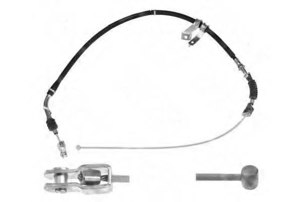 ASHUKI 1176-0006 Трос, стояночная тормозная система для DAIHATSU APPLAUSE I (Дайхатсу Апплаусэ и) ASHUKI 1176-0006 Трос, стояночная тормозная система для DAIHATSU APPLAUSE I (Дайхатсу Апплаусэ и)