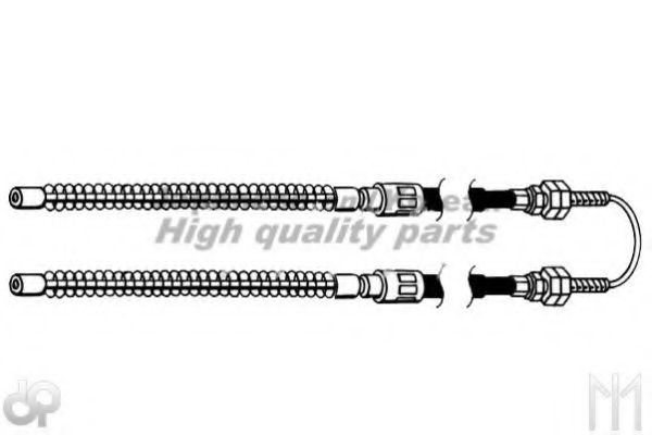 ASHUKI 1176-6008 Трос, стояночная тормозная система для SUZUKI (Сузуки) ASHUKI 1176-6008 Трос, стояночная тормозная система для SUZUKI (Сузуки)