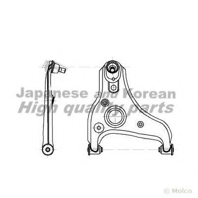 ASHUKI 1470-5003 Рычаг независимой подвески колеса, подвеска колеса для MAZDA 626 II (Мазда 626 2) ASHUKI 1470-5003 Рычаг независимой подвески колеса, подвеска колеса для MAZDA 626 II (Мазда 626 2)