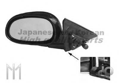 ASHUKI 2525804 Наружное зеркало 76200SR3G05 для HONDA (Хонда) ASHUKI 2525804 Наружное зеркало 76200SR3G05 для HONDA (Хонда)