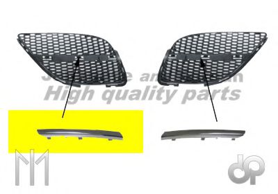 ASHUKI 3323514 Решетка радиатора<br >62386-BN700 