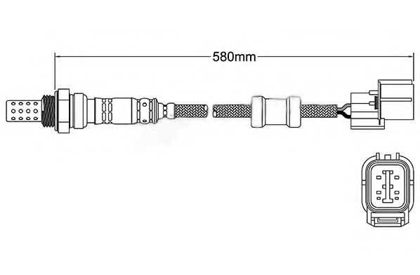 ASHUKI 9200-48186 Лямбда-зонд для MITSUBISHI (Митсубиши/митсубиси) ASHUKI 9200-48186 Лямбда-зонд для MITSUBISHI (Митсубиши/митсубиси)