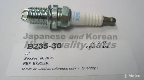 ASHUKI B235-30 Свеча зажигания для CHEVROLET EVANDA (Шевроле Эvанда) ASHUKI B235-30 Свеча зажигания для CHEVROLET EVANDA (Шевроле Эvанда)