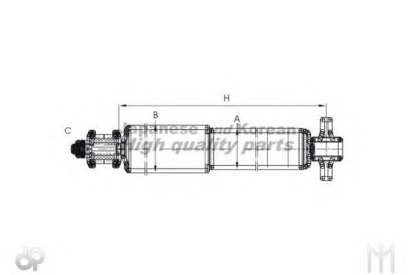 ASHUKI C330-34I Амортизатор для MITSUBISHI MONTERO (Митсубиши/митсубиси Монтэро) ASHUKI C330-34I Амортизатор для MITSUBISHI MONTERO (Митсубиши/митсубиси Монтэро)