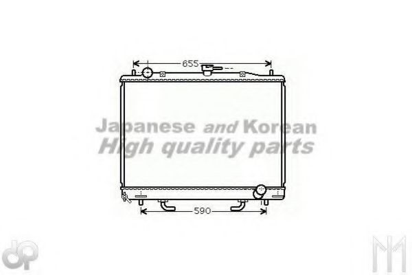 ASHUKI C551-04 Радиатор, охлаждение двигателя для MITSUBISHI PAJERO IV (Митсубиши/митсубиси Паджеро 4) ASHUKI C551-04 Радиатор, охлаждение двигателя для MITSUBISHI PAJERO IV (Митсубиши/митсубиси Паджеро 4)