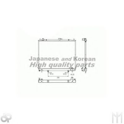 ASHUKI C551-11 Радиатор, охлаждение двигателя для MITSUBISHI PAJERO IV (Митсубиши/митсубиси Паджеро 4) ASHUKI C551-11 Радиатор, охлаждение двигателя для MITSUBISHI PAJERO IV (Митсубиши/митсубиси Паджеро 4)