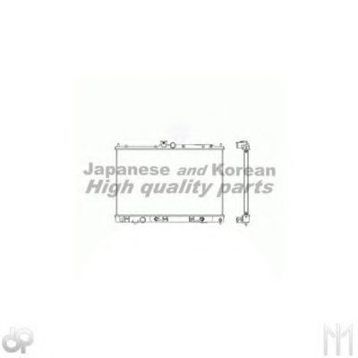 ASHUKI C557-11 Радиатор, охлаждение двигателя 