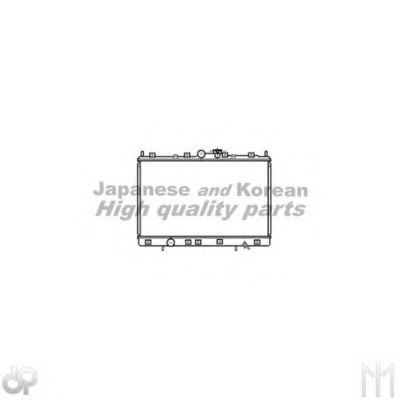 ASHUKI C557-57 Радиатор, охлаждение двигателя 