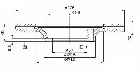 ASHUKI C652-05 Тормозной диск для MITSUBISHI MONTERO (Митсубиши/митсубиси Монтэро) ASHUKI C652-05 Тормозной диск для MITSUBISHI MONTERO (Митсубиши/митсубиси Монтэро)