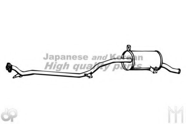 ASHUKI C700-04 Глушитель выхлопных газов конечный для MITSUBISHI COLT II (Митсубиши/митсубиси Cолт 2) ASHUKI C700-04 Глушитель выхлопных газов конечный для MITSUBISHI COLT II (Митсубиши/митсубиси Cолт 2)