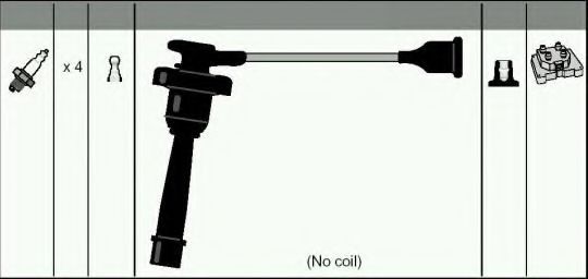 ASHUKI C780-55 Комплект проводов зажигания для MITSUBISHI ECLIPSE I (Митсубиши/митсубиси Эcлипсэ и) ASHUKI C780-55 Комплект проводов зажигания для MITSUBISHI ECLIPSE I (Митсубиши/митсубиси Эcлипсэ и)