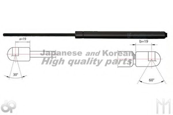 ASHUKI C925-35 Газовая пружина, крышка багажник для MITSUBISHI (Митсубиши/митсубиси) ASHUKI C925-35 Газовая пружина, крышка багажник для MITSUBISHI (Митсубиши/митсубиси)