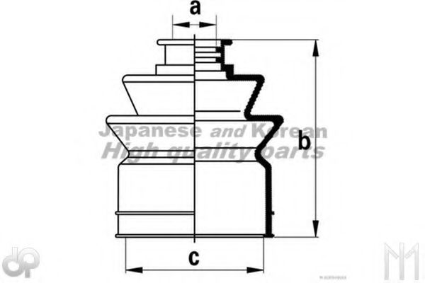 ASHUKI D117-15 Комплект пылника, приводной вал для DAIHATSU CUORE II (Дайхатсу Cуорэ 2) ASHUKI D117-15 Комплект пылника, приводной вал для DAIHATSU CUORE II (Дайхатсу Cуорэ 2)