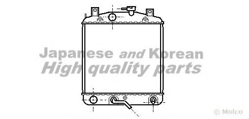 ASHUKI D551-14 Радиатор, охлаждение двигателя для DAIHATSU MIRA II (Дайхатсу Мира 2) ASHUKI D551-14 Радиатор, охлаждение двигателя для DAIHATSU MIRA II (Дайхатсу Мира 2)