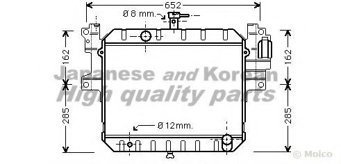 ASHUKI D551-27 Радиатор, охлаждение двигателя для DAIHATSU FEROZA HARD TOP (Дайхатсу Фэроза хард топ) ASHUKI D551-27 Радиатор, охлаждение двигателя для DAIHATSU FEROZA HARD TOP (Дайхатсу Фэроза хард топ)