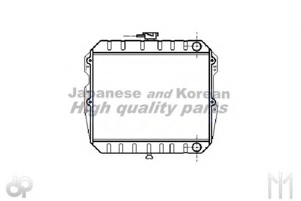 ASHUKI D551-71 Радиатор, охлаждение двигателя для DAIHATSU SCAT (Дайхатсу Сcат) ASHUKI D551-71 Радиатор, охлаждение двигателя для DAIHATSU SCAT (Дайхатсу Сcат)