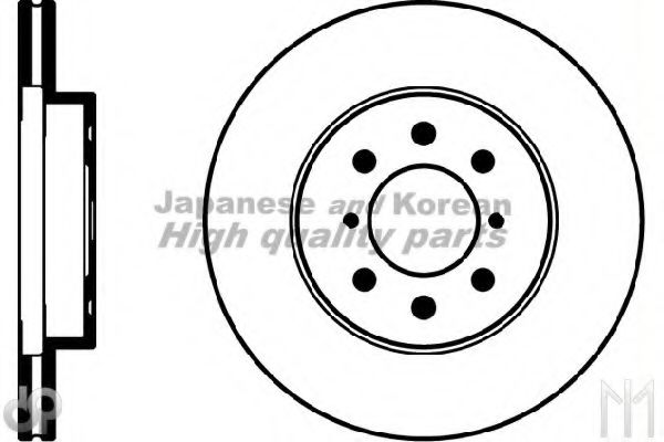 ASHUKI H037-55R Тормозной диск для HONDA FIT III (Хонда Фит 3) ASHUKI H037-55R Тормозной диск для HONDA FIT III (Хонда Фит 3)