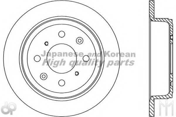 ASHUKI H039-01Z Тормозной диск для HONDA (Хонда) ASHUKI H039-01Z Тормозной диск для HONDA (Хонда)