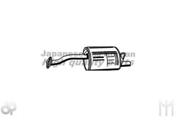 ASHUKI H275-26 Глушитель выхлопных газов конечный для HONDA CRX III (Хонда Cрх 3) ASHUKI H275-26 Глушитель выхлопных газов конечный для HONDA CRX III (Хонда Cрх 3)