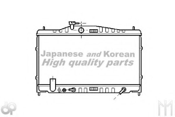ASHUKI H552-16 Радиатор, охлаждение двигателя для HONDA (Хонда) ASHUKI H552-16 Радиатор, охлаждение двигателя для HONDA (Хонда)