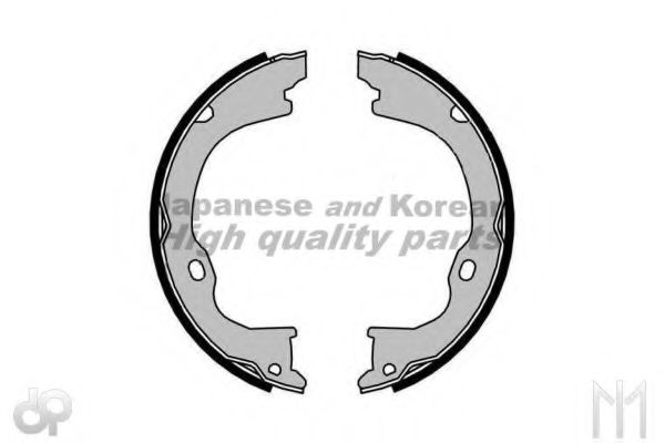 ASHUKI HRK13123 Тормозные колодоки 