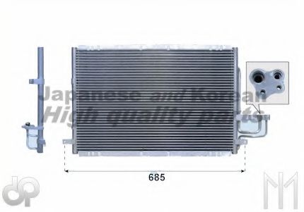 ASHUKI I200-19 Конденсатор, кондиционер для KIA CARENS II (Киа Каренс 2) ASHUKI I200-19 Конденсатор, кондиционер для KIA CARENS II (Киа Каренс 2)