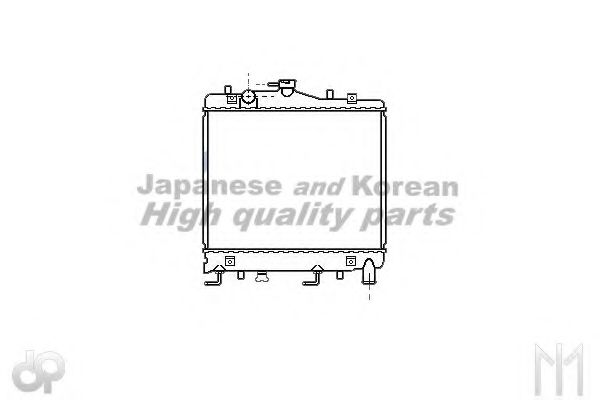 ASHUKI I250-27 Радиатор, охлаждение двигателя для MAZDA (Мазда) ASHUKI I250-27 Радиатор, охлаждение двигателя для MAZDA (Мазда)