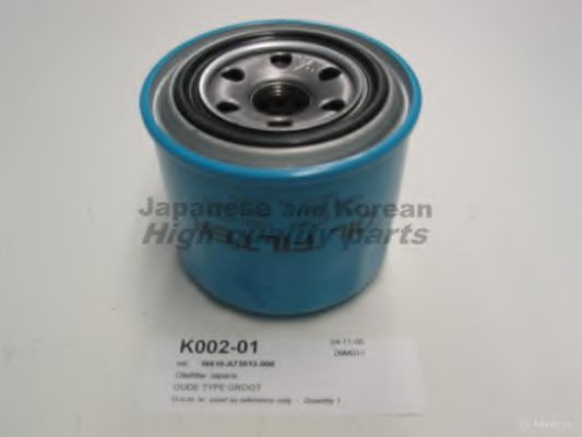 ASHUKI K002-01 Масляный фильтр для CHEVROLET KALOS (Шевроле Калос) ASHUKI K002-01 Масляный фильтр для CHEVROLET KALOS (Шевроле Калос)