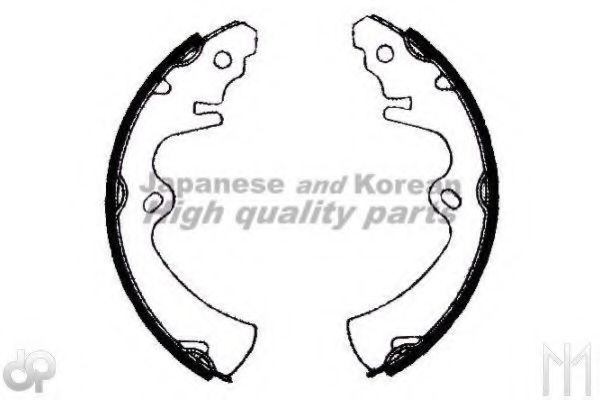 ASHUKI M064-01 Тормозные колодоки 