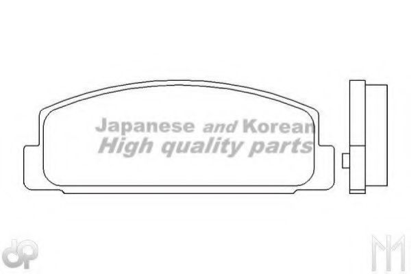 ASHUKI M200-03 Тормозные колодки для MAZDA 323 ASTINA VI (Мазда 323 астина 6) ASHUKI M200-03 Тормозные колодки для MAZDA 323 ASTINA VI (Мазда 323 астина 6)