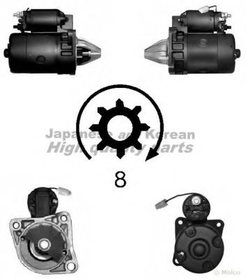 ASHUKI M510-02 Стартер для MAZDA GLC II (Мазда Глc 2) ASHUKI M510-02 Стартер для MAZDA GLC II (Мазда Глc 2)