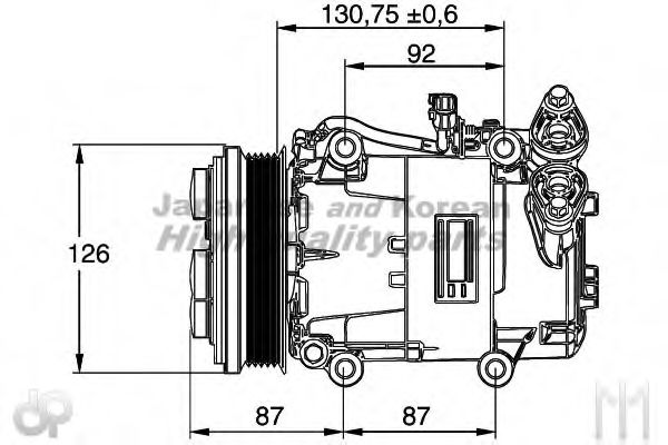ASHUKI M550-80 Компрессор, кондиционер для FORD (Форд) ASHUKI M550-80 Компрессор, кондиционер для FORD (Форд)