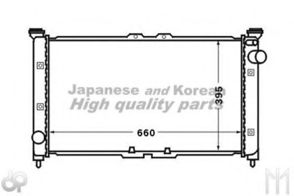 ASHUKI M552-11 Радиатор, охлаждение двигателя для MAZDA EUNOS 800 (Мазда Эунос 800) ASHUKI M552-11 Радиатор, охлаждение двигателя для MAZDA EUNOS 800 (Мазда Эунос 800)