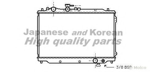 ASHUKI M554-01 Радиатор, охлаждение двигателя для MAZDA 626 III (Мазда 626 3) ASHUKI M554-01 Радиатор, охлаждение двигателя для MAZDA 626 III (Мазда 626 3)