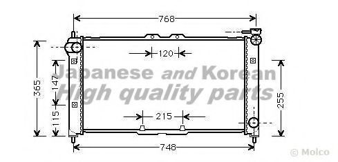 ASHUKI M554-16 Радиатор, охлаждение двигателя для MAZDA EUNOS 30X (Мазда Эунос 30x) ASHUKI M554-16 Радиатор, охлаждение двигателя для MAZDA EUNOS 30X (Мазда Эунос 30x)