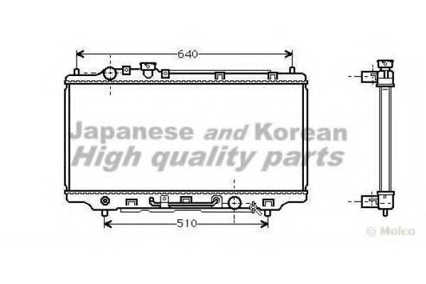 ASHUKI M559-07 Радиатор, охлаждение двигателя для MAZDA PROTEG V (Мазда Протэг v) ASHUKI M559-07 Радиатор, охлаждение двигателя для MAZDA PROTEG V (Мазда Протэг v)