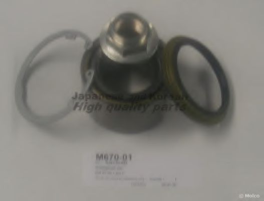 ASHUKI M670-01 Комплект подшипника ступицы колеса для MAZDA 626 III (Мазда 626 3) ASHUKI M670-01 Комплект подшипника ступицы колеса для MAZDA 626 III (Мазда 626 3)