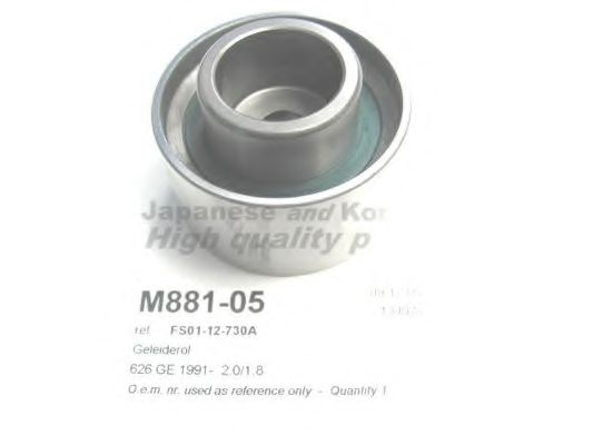ASHUKI M881-05 Паразитный Ведущий ролик, зубчатый ремень для MAZDA CRONOS IV (Мазда Cронос иv) ASHUKI M881-05 Паразитный Ведущий ролик, зубчатый ремень для MAZDA CRONOS IV (Мазда Cронос иv)