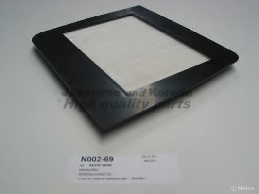 ASHUKI N002-69 Фильтр, воздух во внутренном пространстве для NISSAN PRIMERA (Ниссан Примера) ASHUKI N002-69 Фильтр, воздух во внутренном пространстве для NISSAN PRIMERA (Ниссан Примера)
