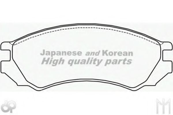 ASHUKI N009-25 Тормозные колодки для NISSAN PRIMERA (Ниссан Примера) ASHUKI N009-25 Тормозные колодки для NISSAN PRIMERA (Ниссан Примера)