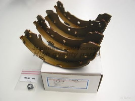 ASHUKI N011-15 Тормозные колодоки для NISSAN PRIMERA (Ниссан Примера) ASHUKI N011-15 Тормозные колодоки для NISSAN PRIMERA (Ниссан Примера)