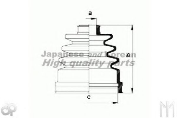 ASHUKI N039-01 Комплект пылника, приводной вал для NISSAN PRIMERA (Ниссан Примера) ASHUKI N039-01 Комплект пылника, приводной вал для NISSAN PRIMERA (Ниссан Примера)